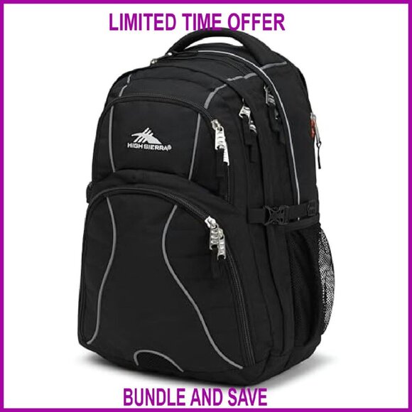 Large Laptop Backpack with Airflow Padding, 17-Inch Sleeve, Multiple Pockets main image 4